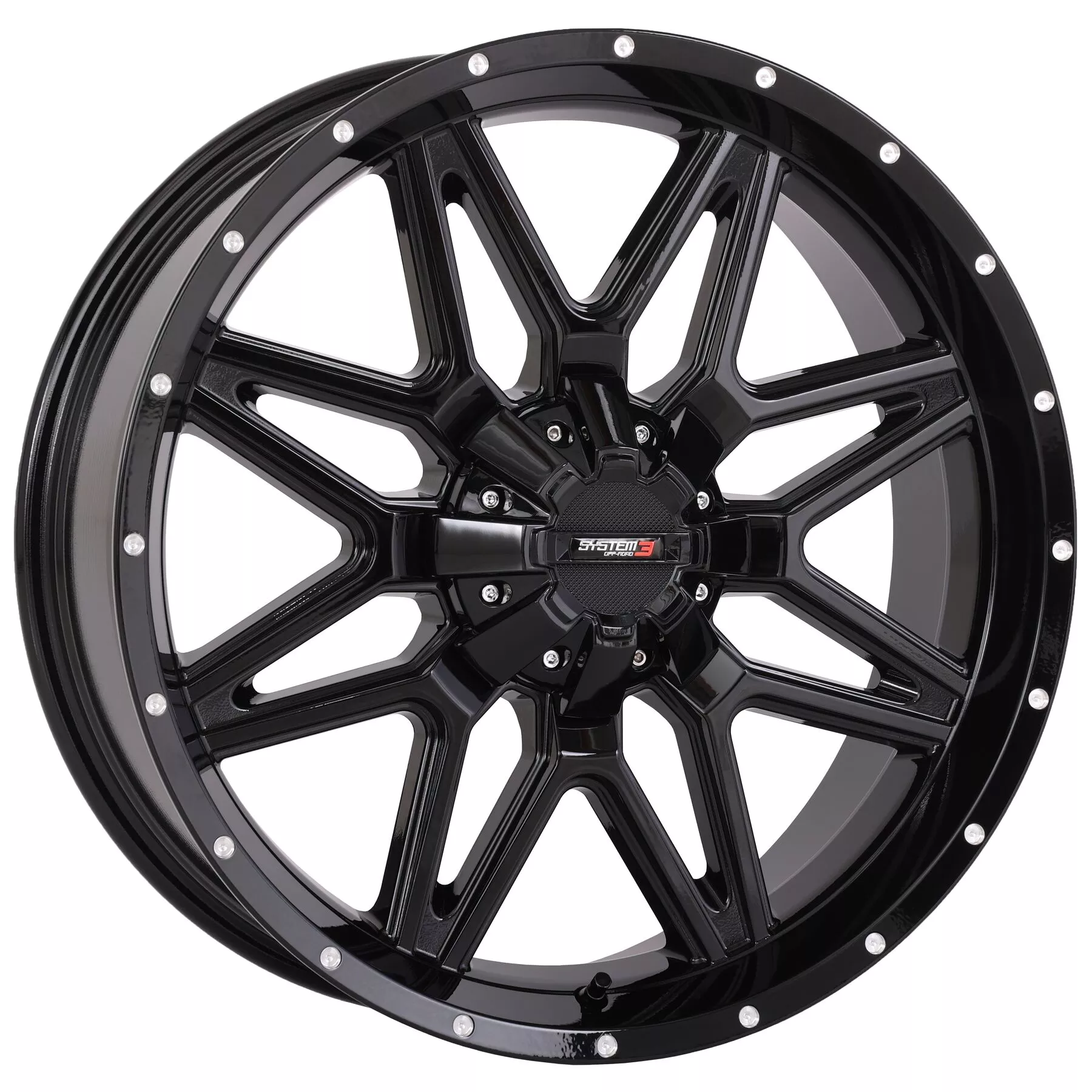 System 3 Off-Road ST-7 Dual Drilled Wheel 4/137 + 4/156