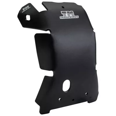 T.M. Designworks Full Coverage Plastic Skid Plate Black