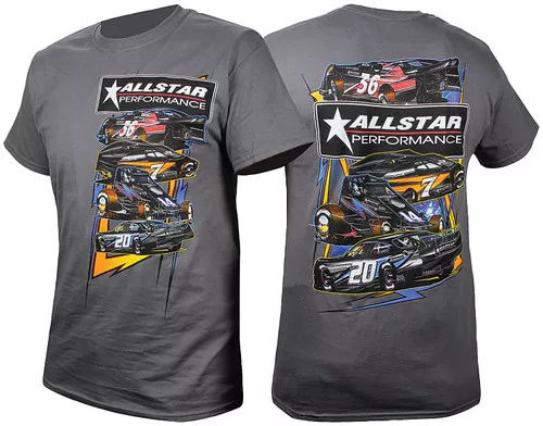 T-Shirt Dark Gray Circle Track XX-Large ALL99901XXL
