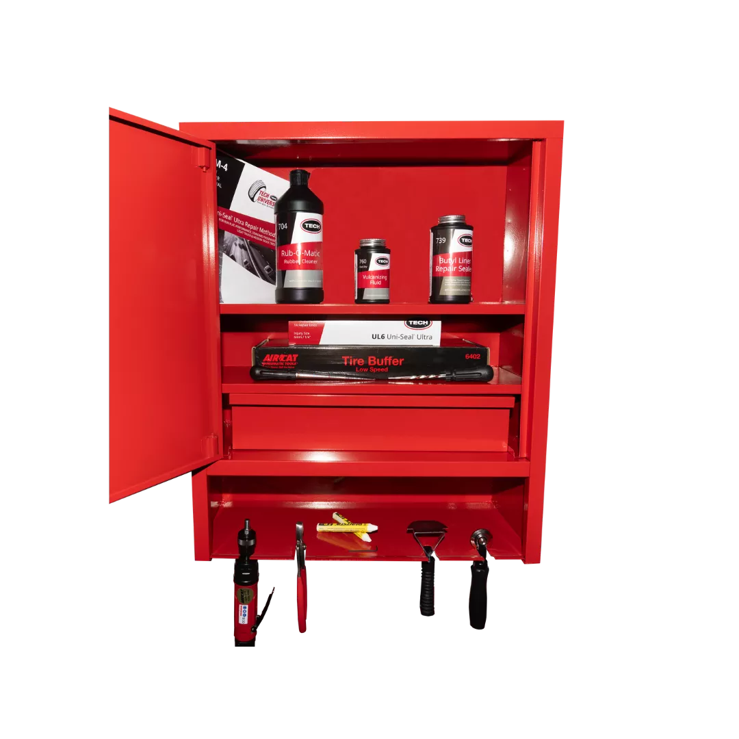 T100CCA – TECH Pro Loaded Automotive 100 Tire Repair Cabinet
