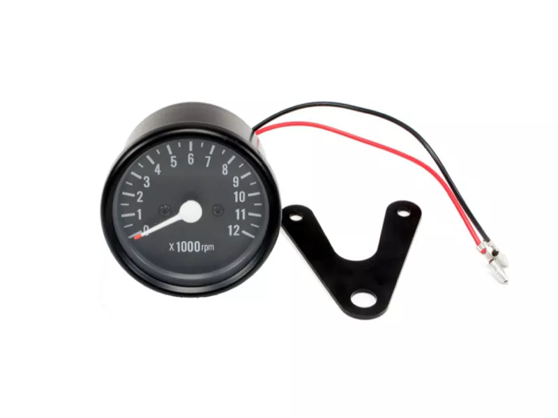 Tachometer (Black) | Honda CB350 / CB360 /CB450