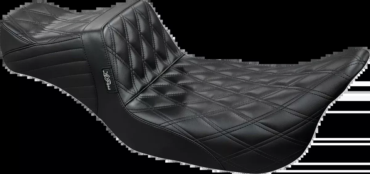 Tailwhip Daddy Long Legs Seat - Double Diamond - Black - Touring '08-'24