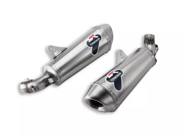 Termignoni 013TO Pair Of Approved Silencers Titanium Ducati Monster