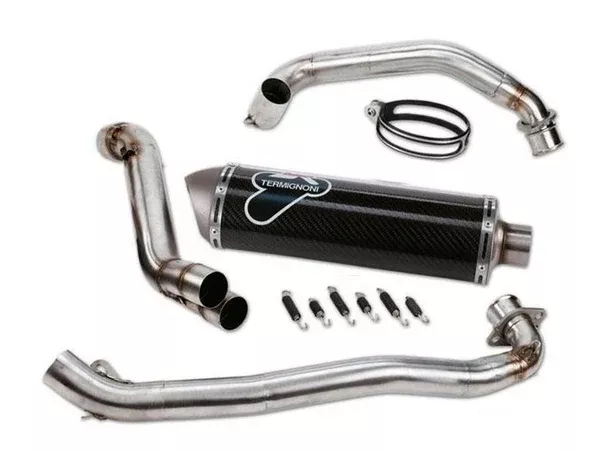 Termignoni 031CR Complete Exhaust Carbon Ducati Hypermotard 796