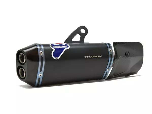 Termignoni D18409400INA Black Titanium Silencers Ducati Panigale V4