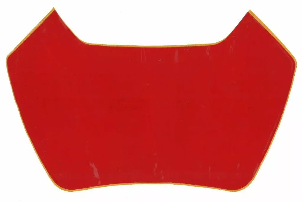 THICK DECAL SHINING RED, HEADLIGHT BACKGROUND