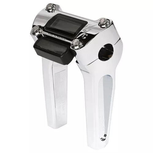 Thrashin Supply 6" Straight Handlebar Risers for 2018-2020 Harley Softails* - Chrome
