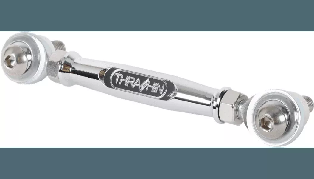 Thrashin' Supply Adjustable Brake Linkage for '18-Up Harley Davidson Softail Models - Chrome