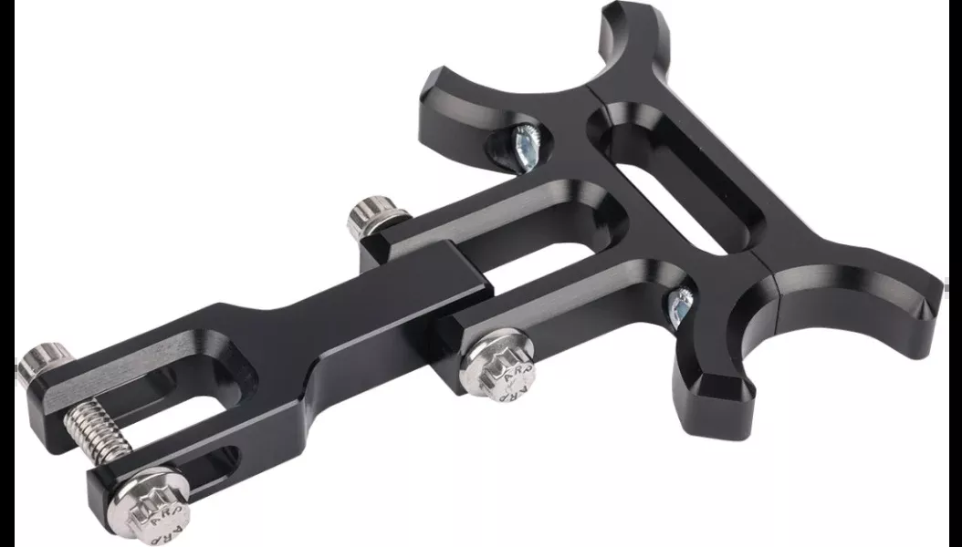 Thrashin Supply Co Holeshot Riser Gauge Relocation Bracket - Black
