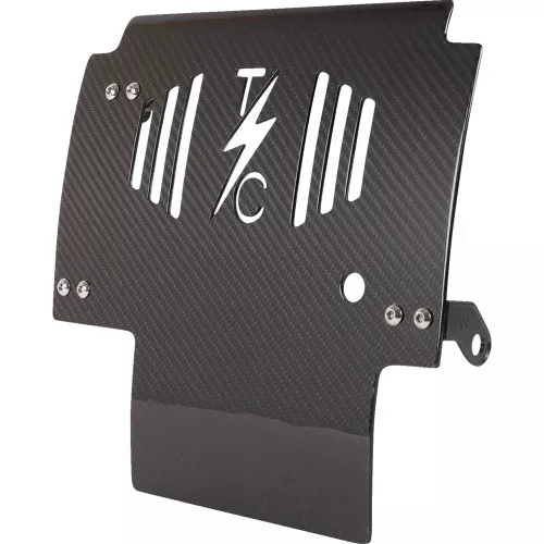 Thrashin Supply Skid Plate for 2024-2025 Harley Touring - Woven Carbon