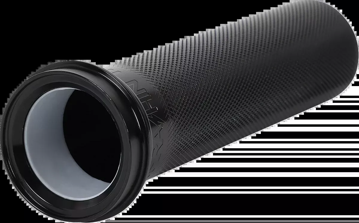 Throttle Tube - Knurled - 1" - TBW - Black