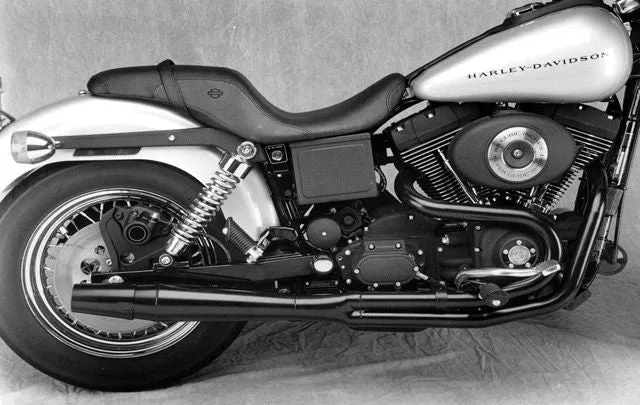 THUNDERHEADER RACING 2:1 EXHAUST HARLEY DAVIDSON DYNA 99-05