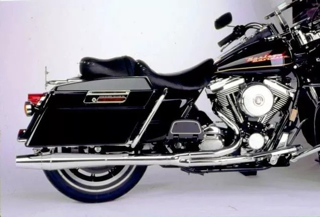 THUNDERHEADER RACING 2:1 LONG EXHAUST HARLEY DAVIDSON BAGGERS 84-06