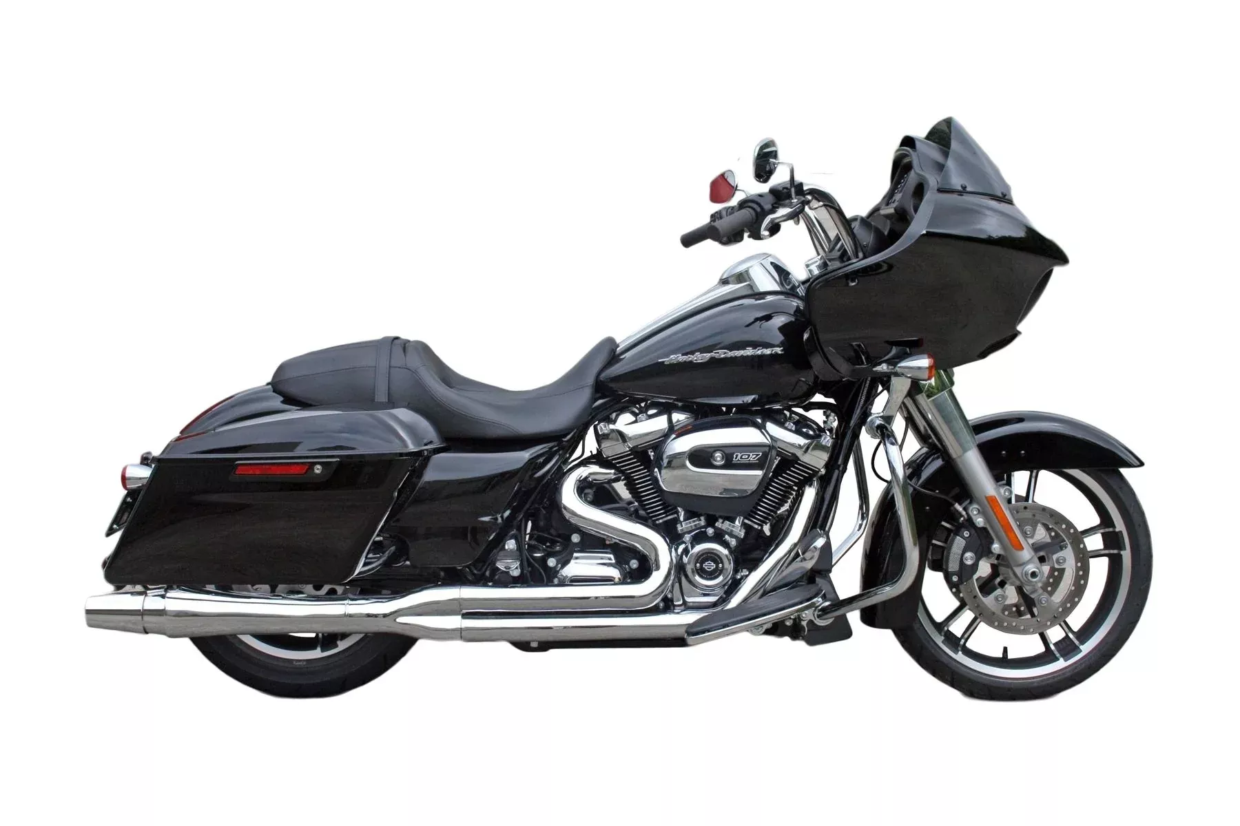 THUNDERHEADER RACING EXHAUST 2:1X SERIES HARLEY DAVIDSON BAGGERS 17-26