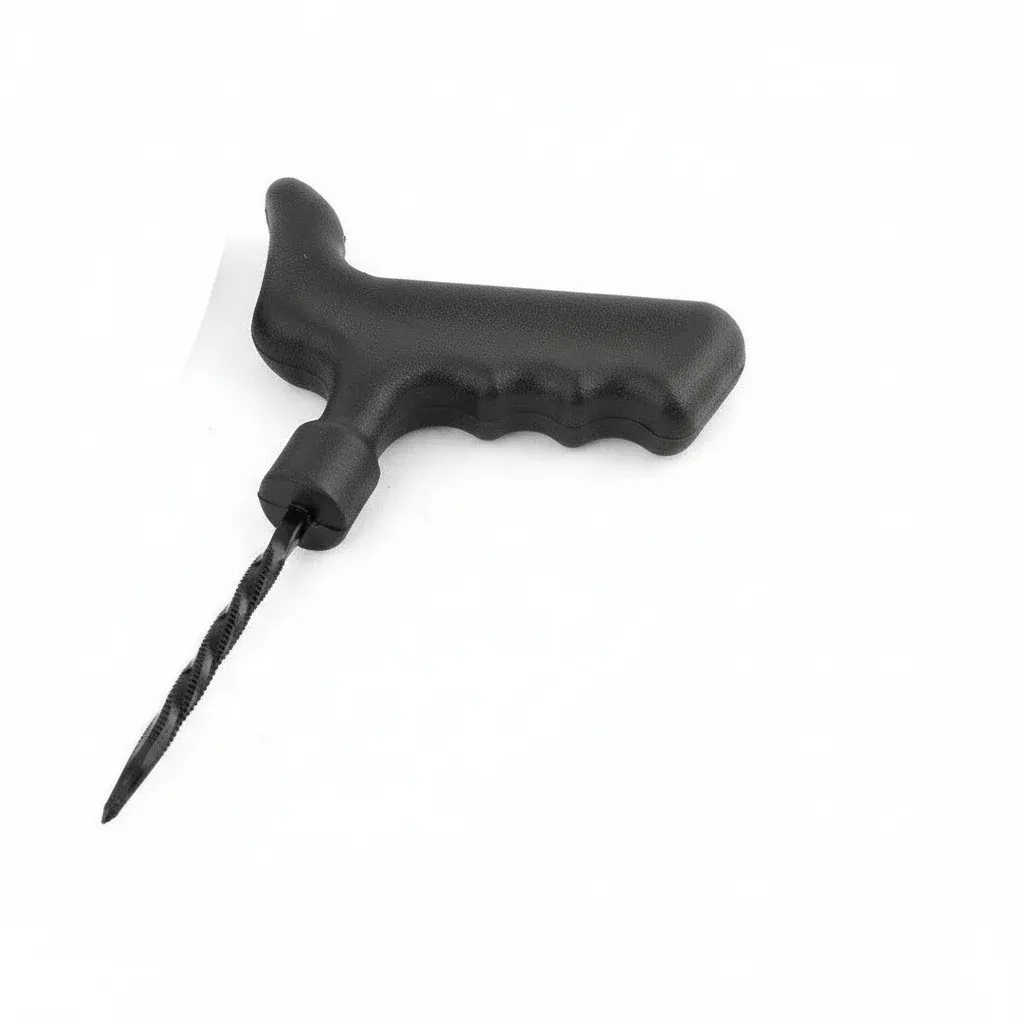 Tire Plug Installation Tool TH1151P – Spiral T-Handle (Plastic) for Tubeless Tires