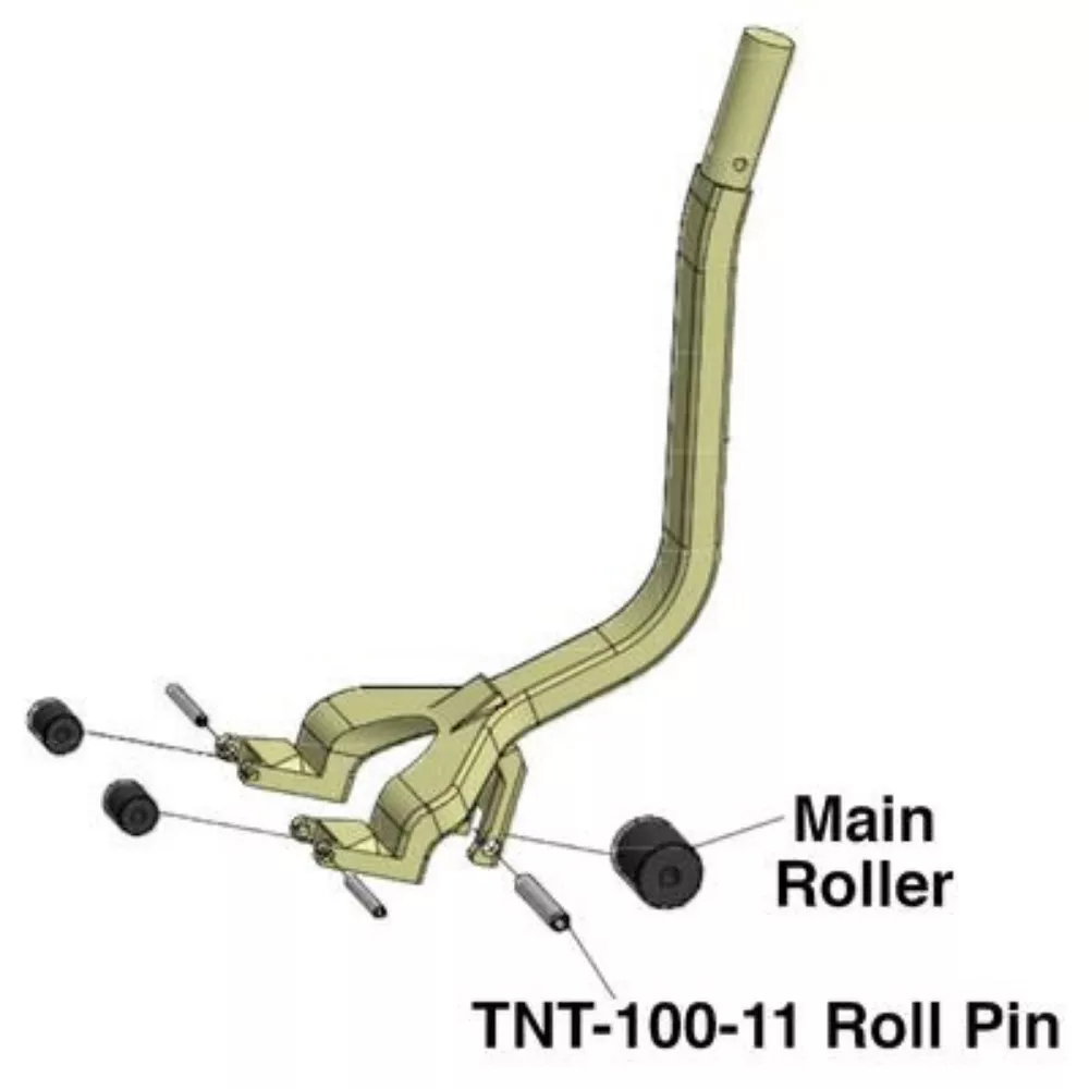 TNT-100-9 - Main Tine Roller Replacement for TNT-100 Mounting Tool