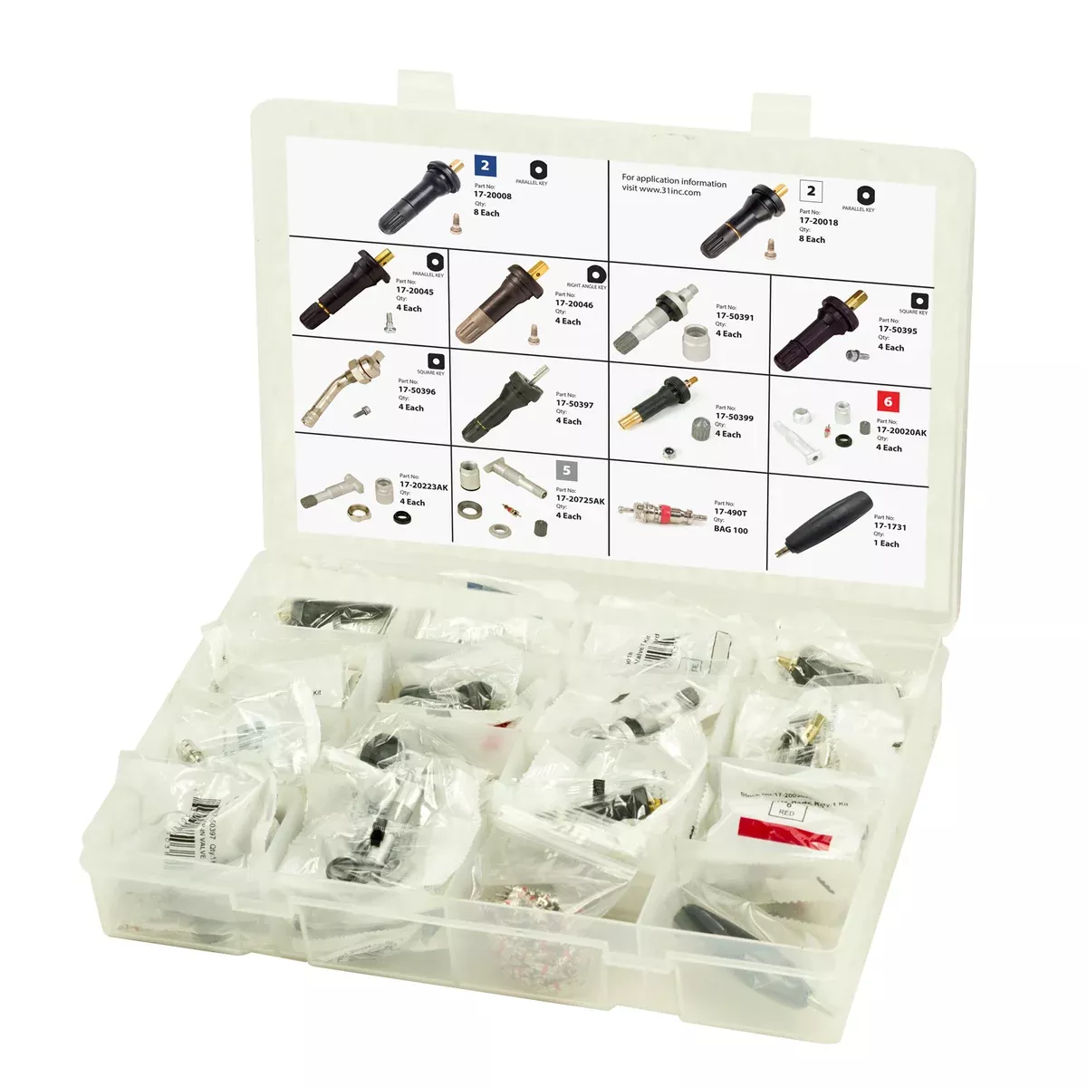 TPMS Valve Kit Assortment