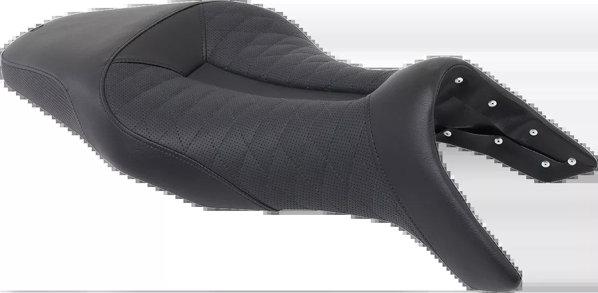Track Seat - Lattice Stitch - Black - FZ09 '14-'19