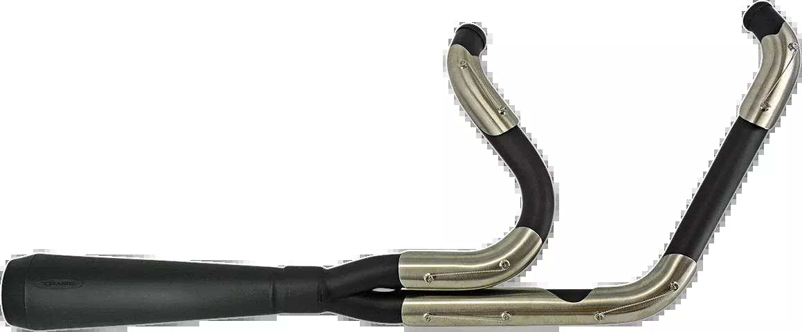 Trask Assault 2:1 Exhaust - Black - '91-'05 Dyna - TM-5021BK