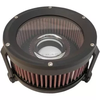 Trask Assault Charge Breather Air Cleaner – TM-1023BK For Harley Motorcycles 2017-2024