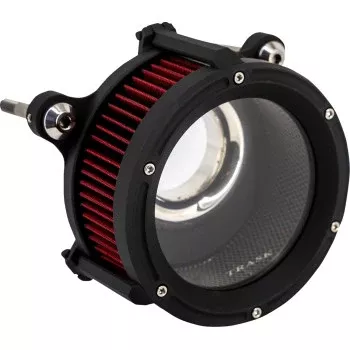 Trask Assault Charge High-Flow Air Cleaner – Flat Black – M8