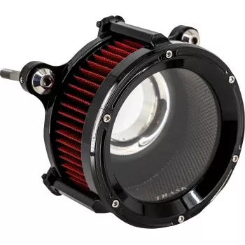 Trask Assault Charge High-Flow Air Cleaner – Gloss Black - M8