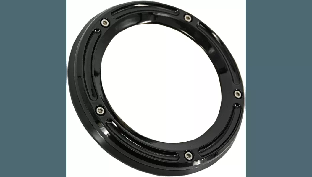 Trask Assault Clear Derby Covers for '18-Up Harley Davidson Softail (Select Finish)