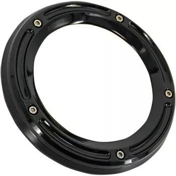Trask Assault Derby Cover – TM-0041BK For Harley Touring 2015-2026