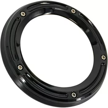 Trask Assault Derby Cover – TM-0042BK For Harley Softail 2018-2025