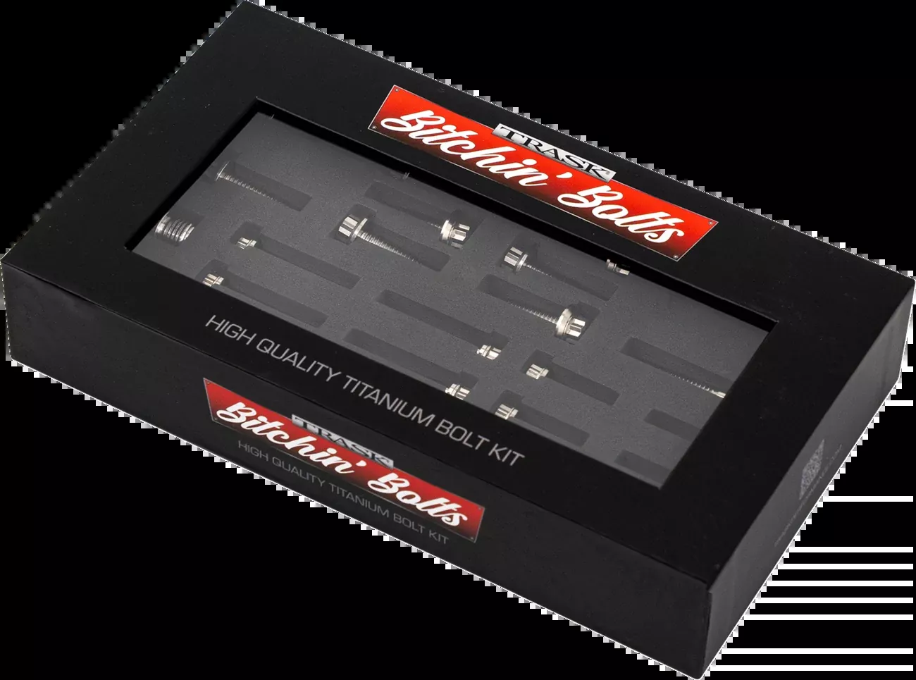 TRASK Bitchin' Bolts Hardware Kit - Titanium - M8 - Transmission TM-1050-I