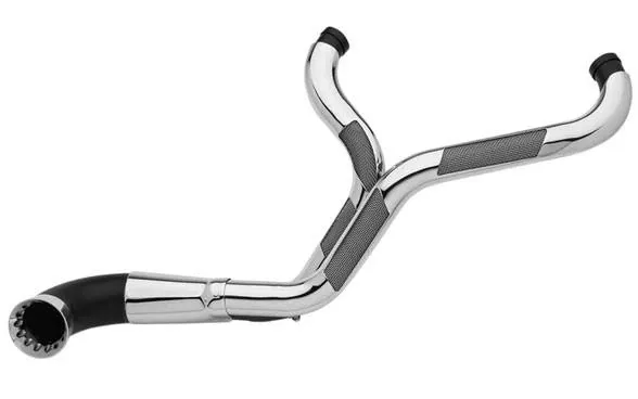 Trask Nasty Bastard Performance 2-into-1 Exhaust System for 17-Up Harley Davidson Touring Models (Choose Chrome or Black)