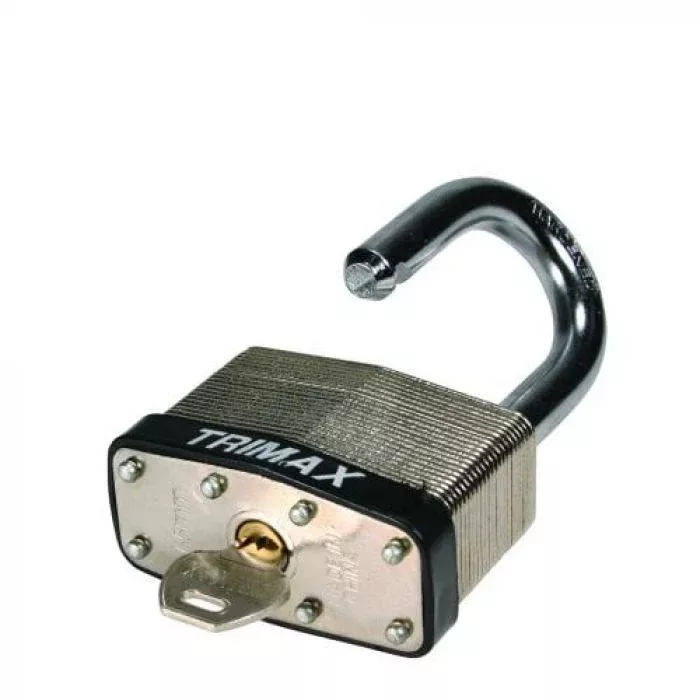 Trimax TLM87 Laminated Padlock Solid Steel – 1.5″