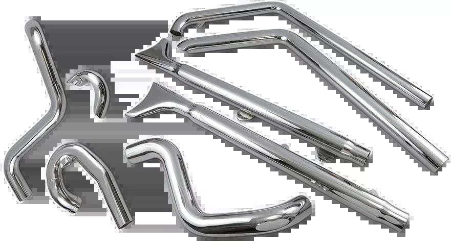 True Duals Fishtail – Softail – Baffle Included