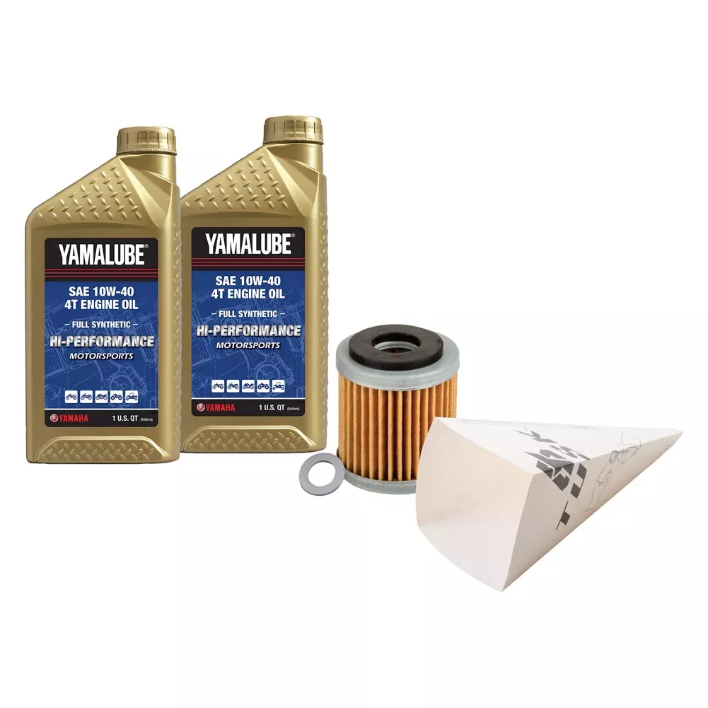Tusk Yamalube 4-Stroke Oil Change Kit