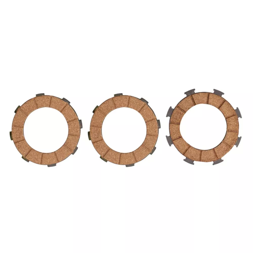 Tutti Ricambi Vespa P/PX Clutch Cork Plates - Set of 3