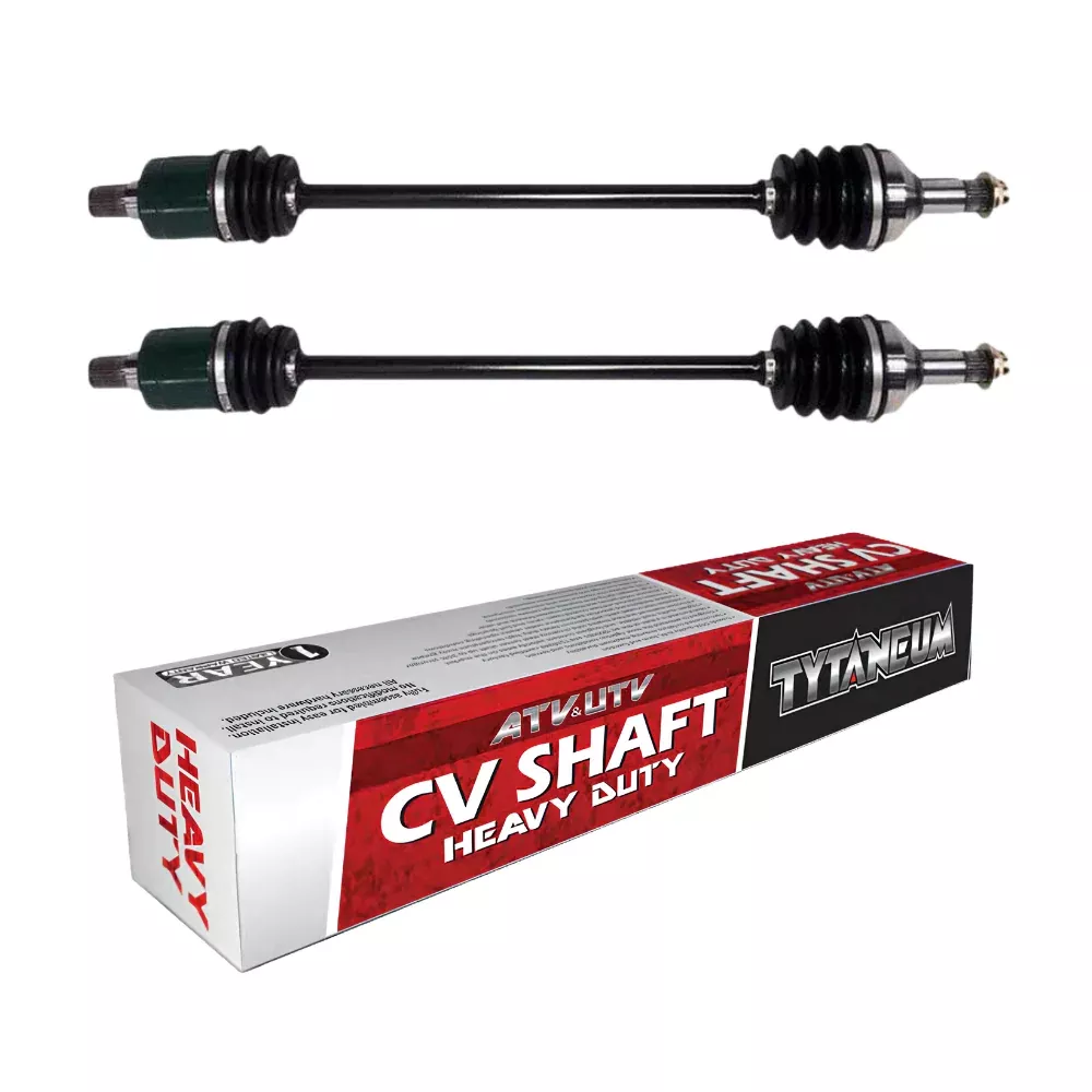 Tytaneum Heavy Duty Front/Rear CV Axle Set For 2013-2014 Can-Am Outlander 1000 EFI XMR