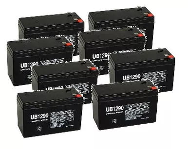 UB1290 8 Pack for APC RBC105 Battery (40748-8)