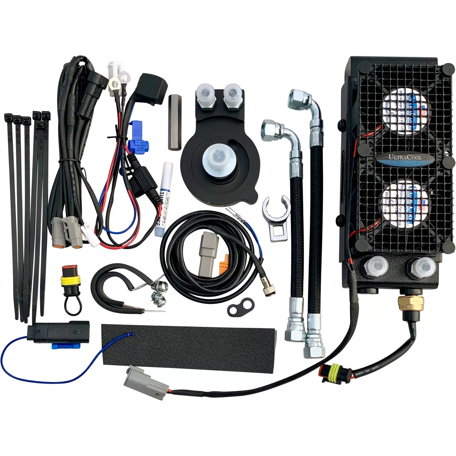 ULTRACOOL – OIL COOLER M8 TOURING 17-23 (CHOPPED GUARD)