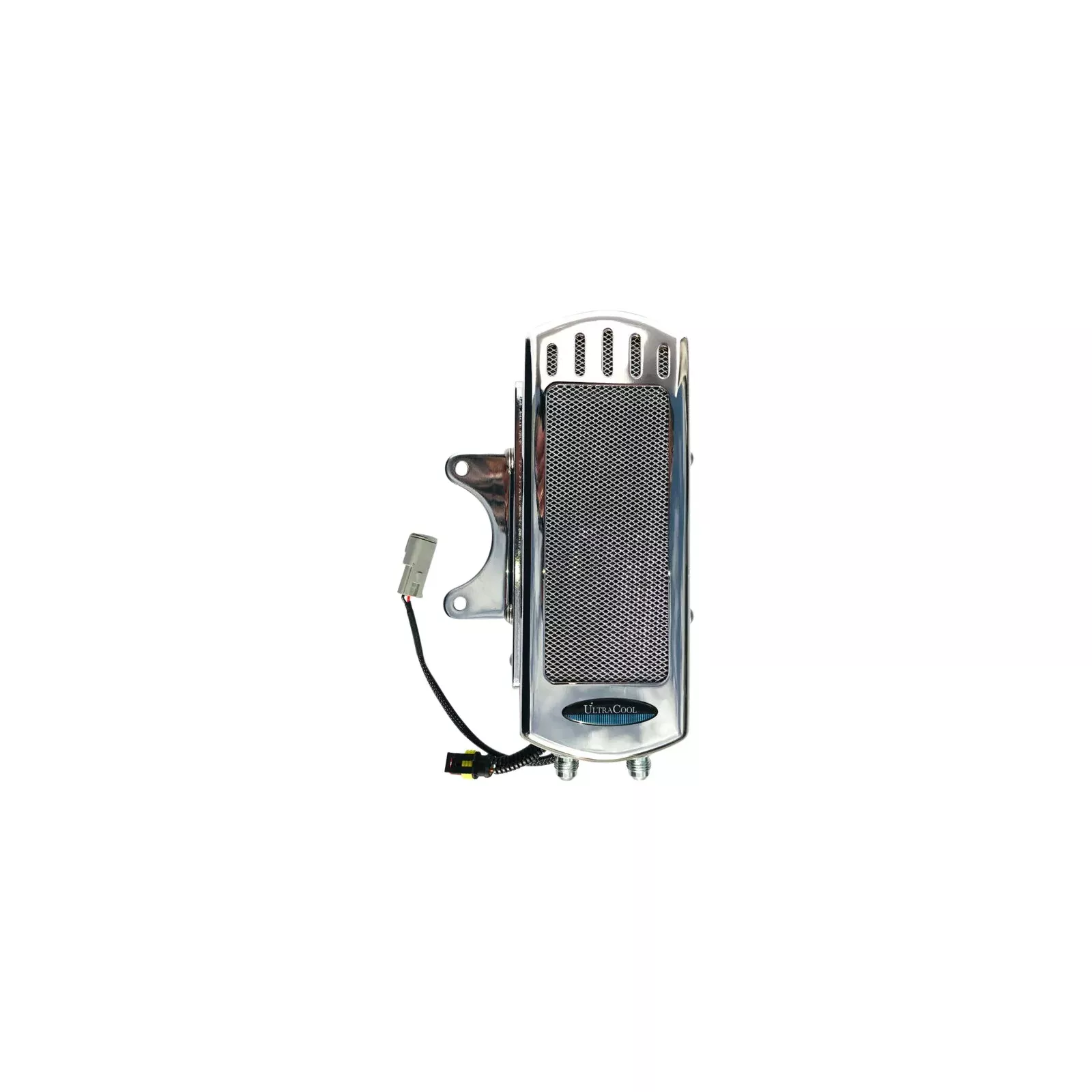 ULTRACOOL - SIDE MOUNT OIL COOLER M8 TOURING 17-23 CHROME