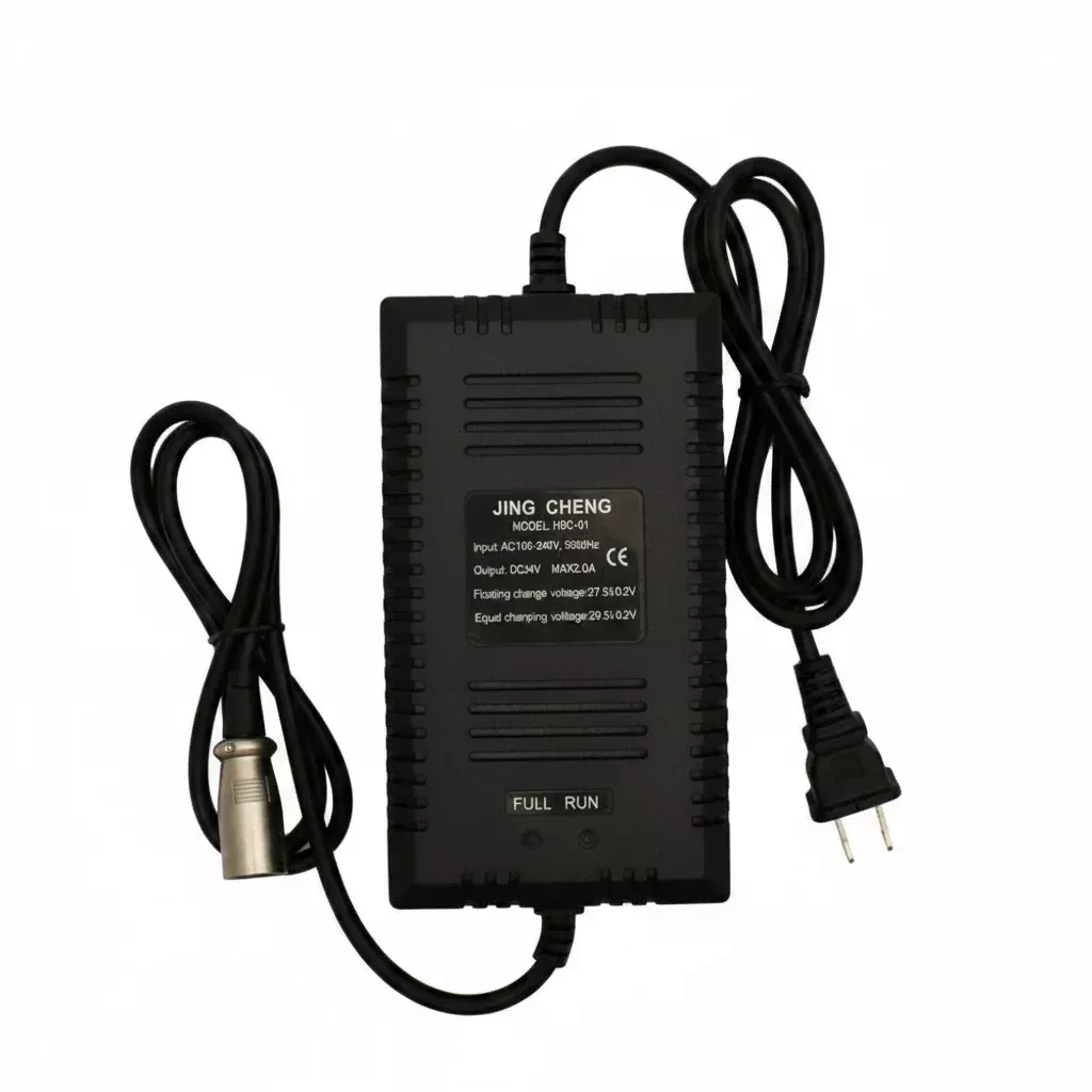 Universal Parts 24V 2A Lead Acid Battery Charger 3-Pin XLR