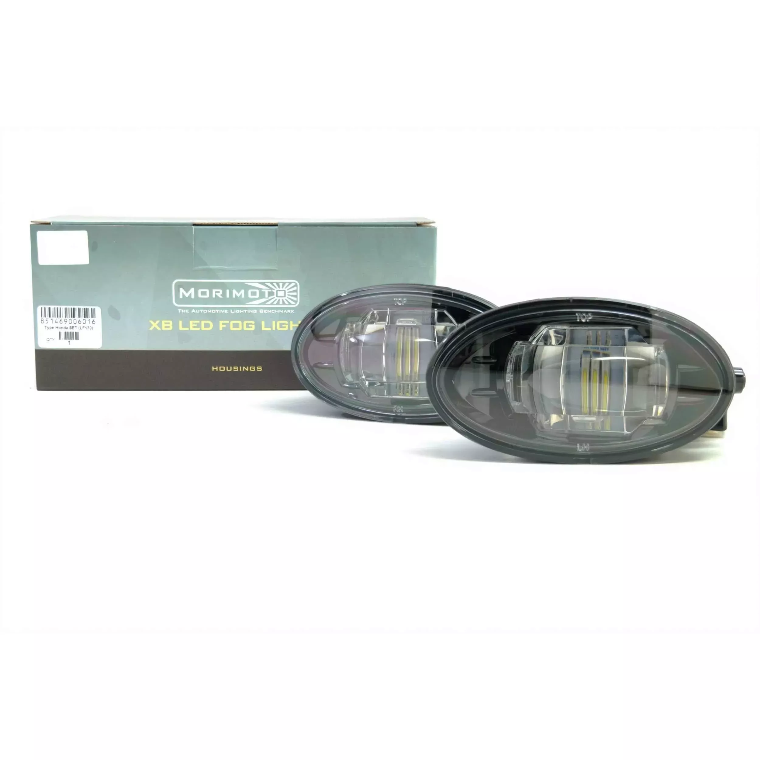 Universal XB LED Black Fog Light (LF170)