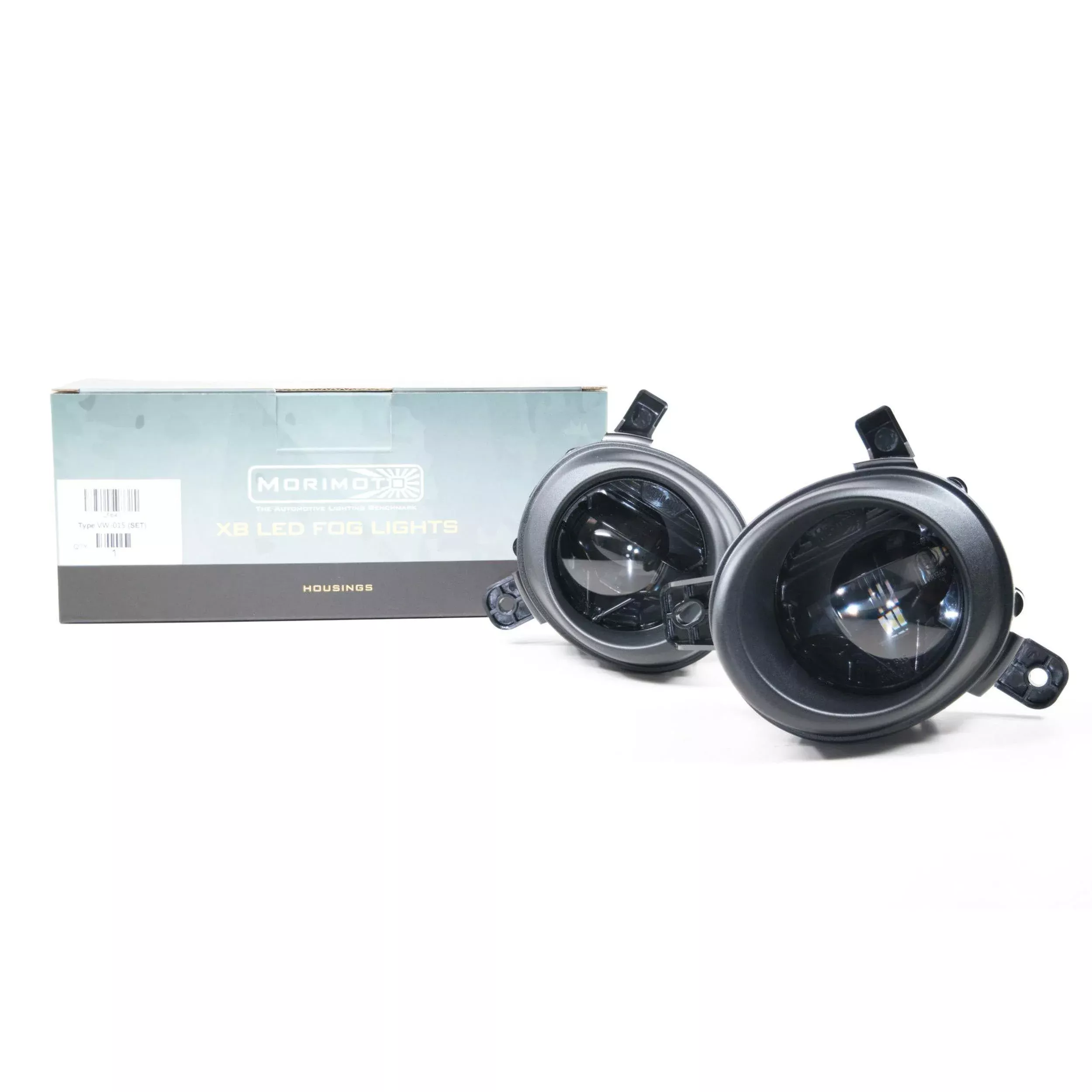 Universal XB LED Fogs: Type A5 (Set / Black) (LF641)