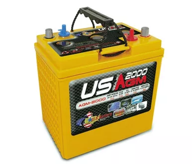 US AGM2000 6 Volt Deep Cycle Battery