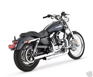 Vance & Hines 17821 Chrome Straightshots Straight Shots Exhaust 04-13 Harley Sportster XL