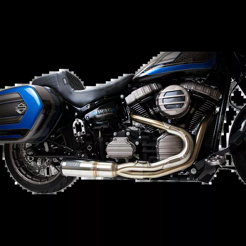 VANCE AND HINES 2:1 HO PCX EXHAUST HARLEY DAVIDSON SOFTAIL M8 18-25