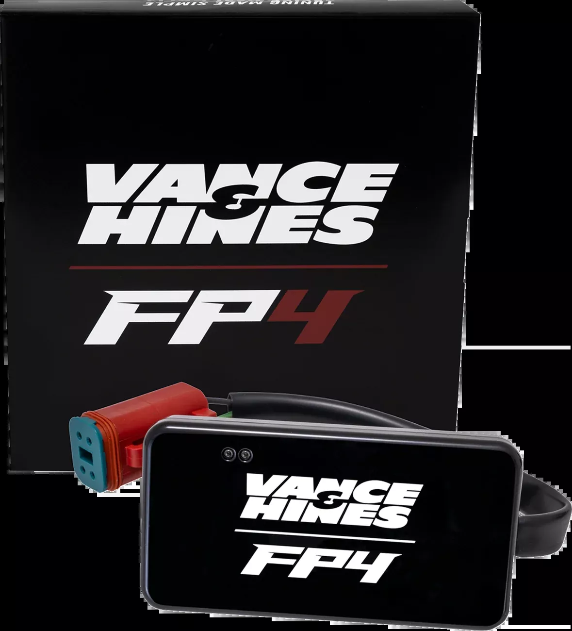 Vance & Hines 66047 FP4 ECU Tuner Module for 2007-2013 Harley Softail Touring Dyna Sportster