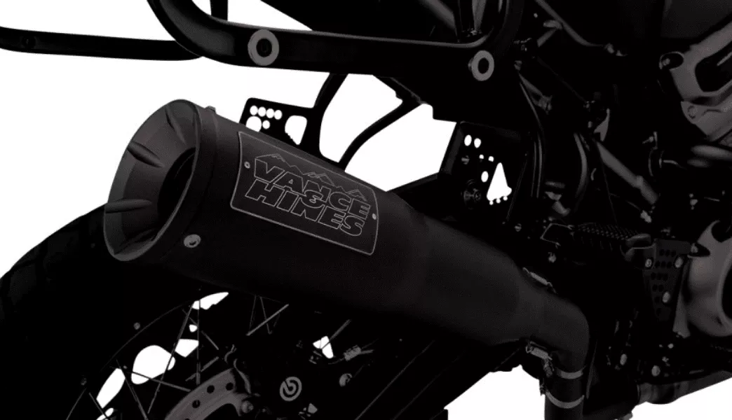 Vance & Hines Adventure Hi Output 450 Exhaust for Harley Davidson Pan America - Black