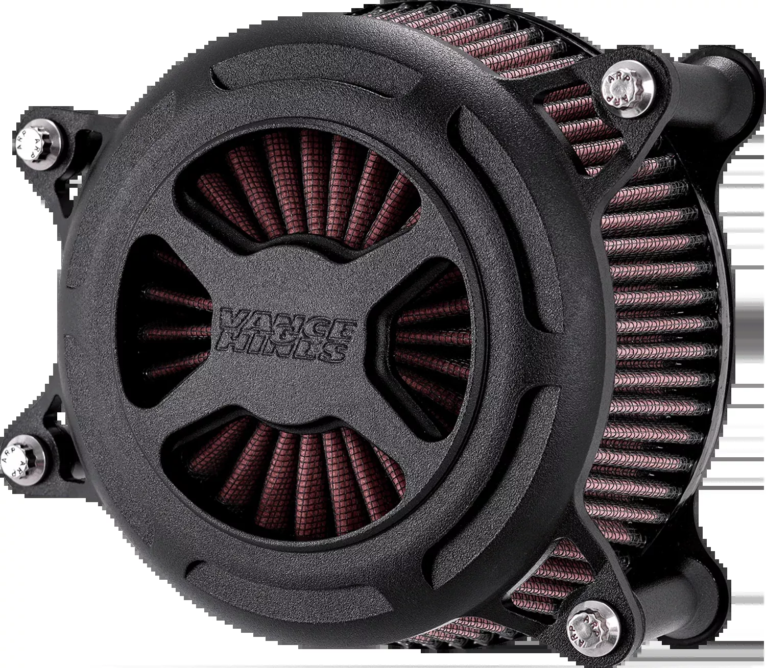 Vance & Hines Black VO2 Air Cleaner Filter for 2018-2024 Harley Softail M8 42365