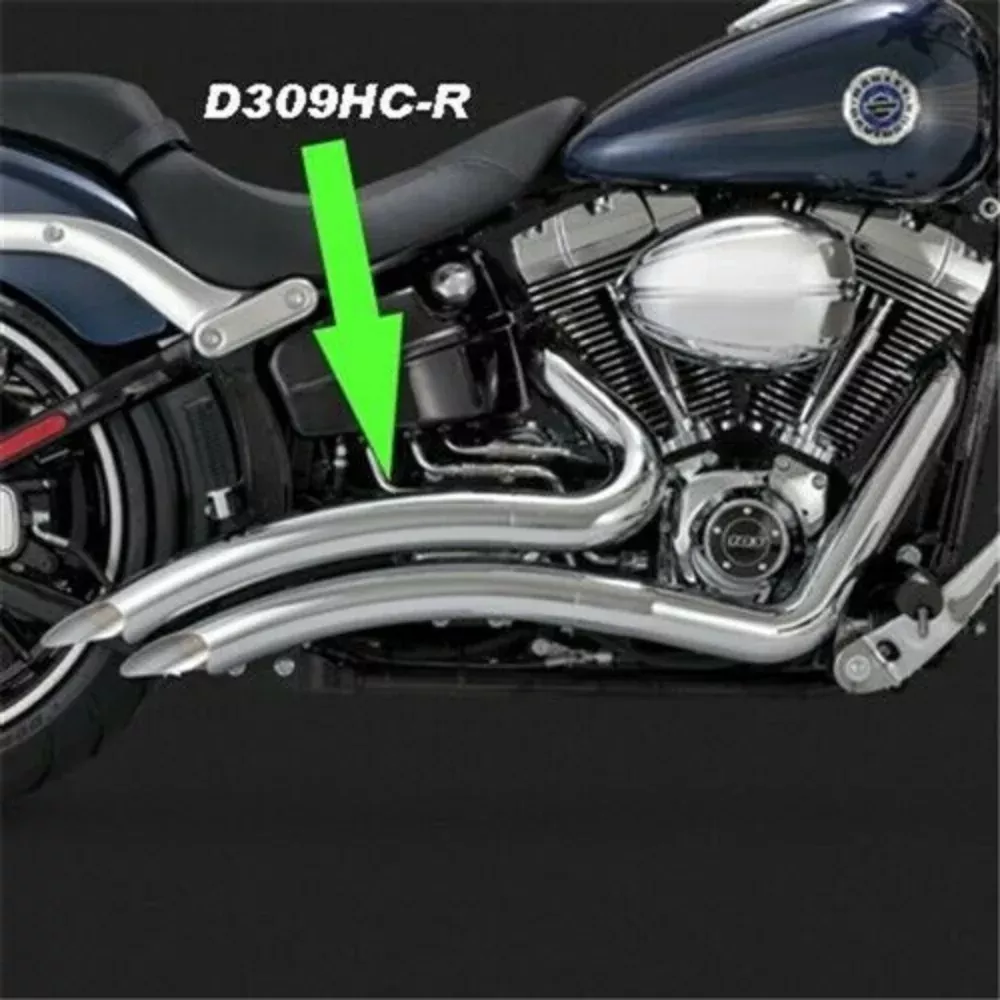 Vance & Hines D309HCR Rear Cylinder Muffler Heat Shield