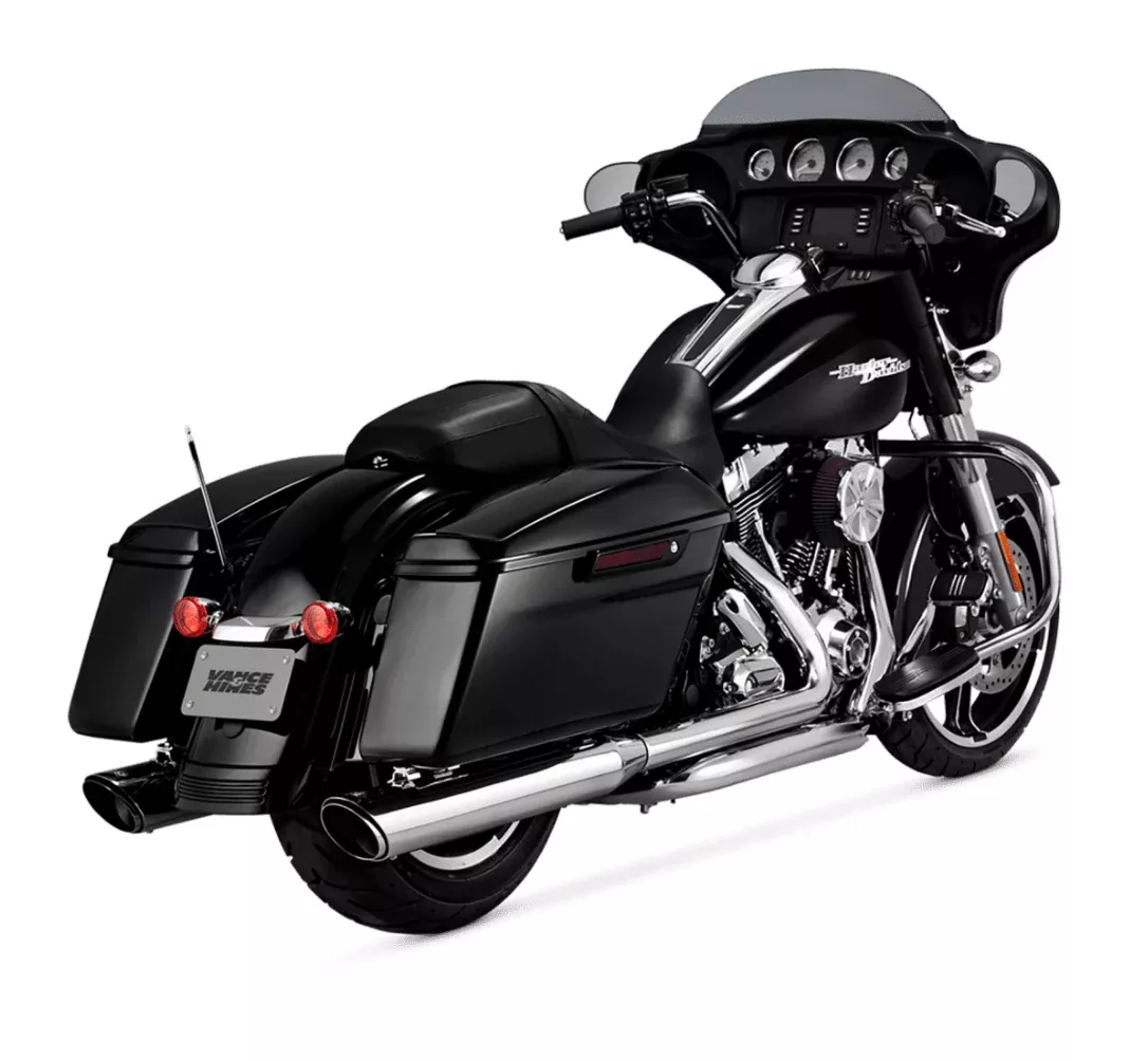 Vance and Hines Twin Slash Roun Slip Ons for Harley-Davidson (2017-Present)